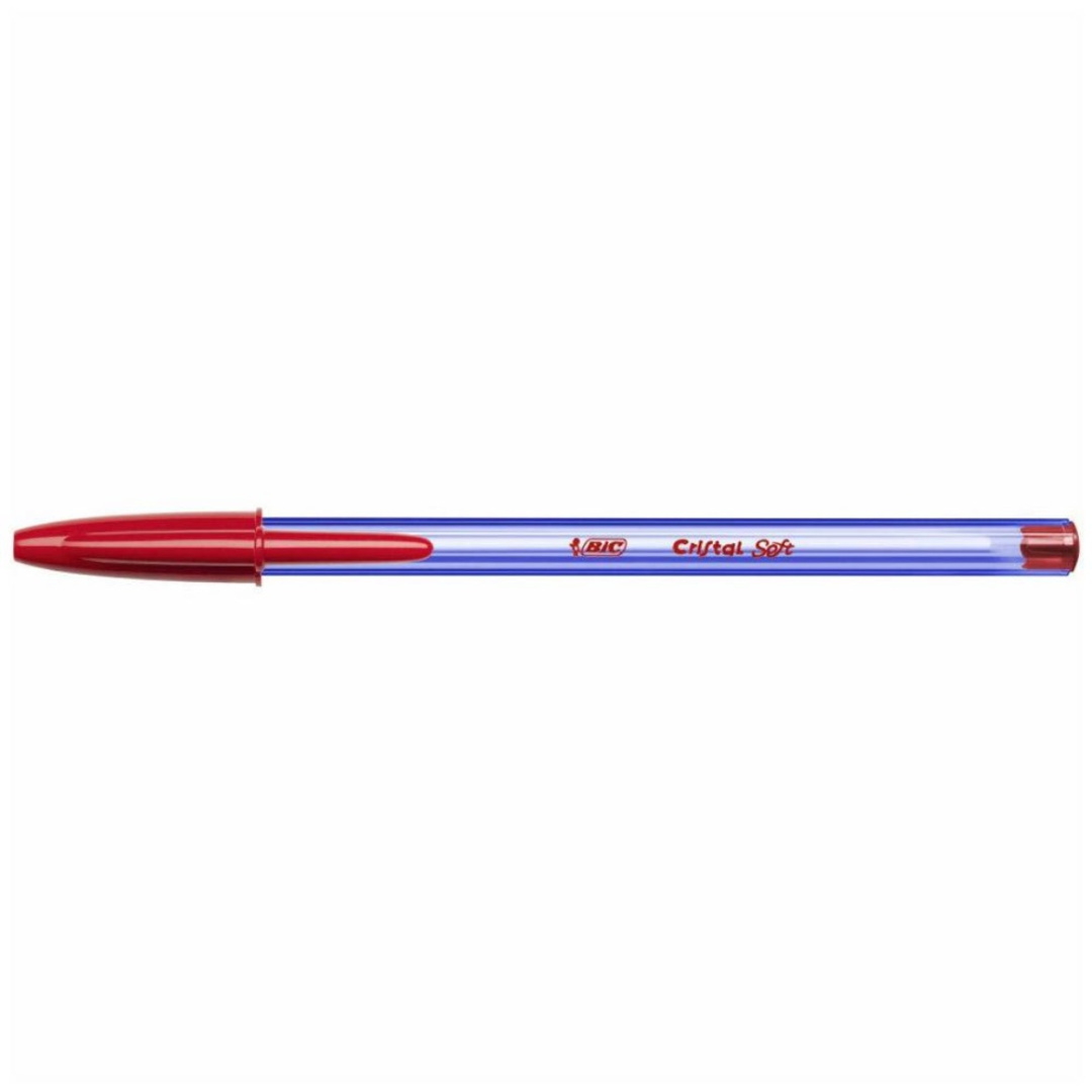 Długopis Bic Cristal Soft BCL (1szt) czerwony